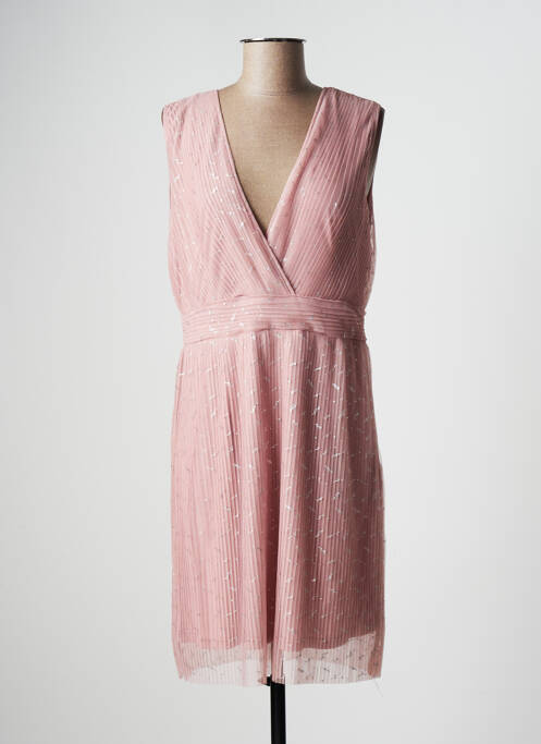 Rochie midi roz SMASH! femeie