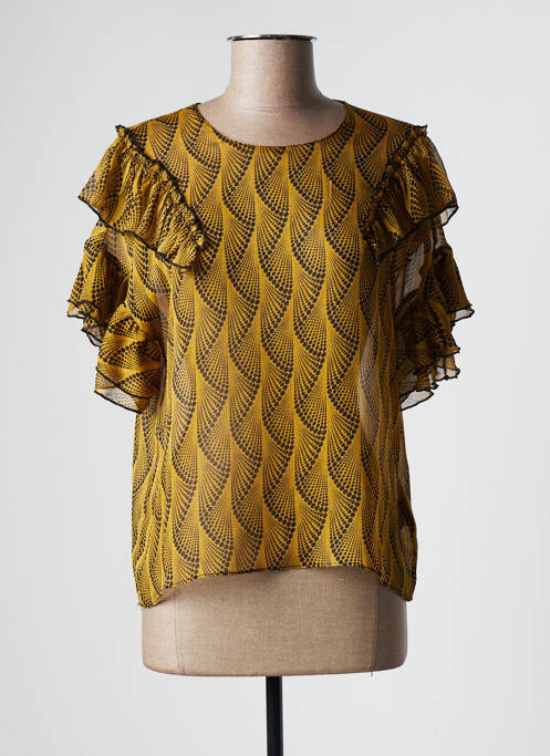 Top galben MOLLY BRACKEN femeie