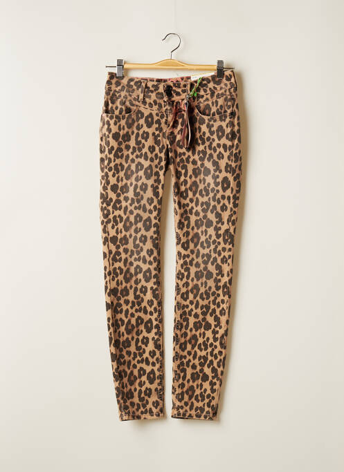 Pantalon slim bej STREET ONE femeie