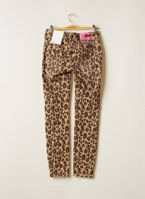 Pantalon slim bej STREET ONE femeie