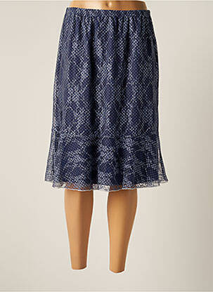 Fustă midi albastru TELMAIL femeie