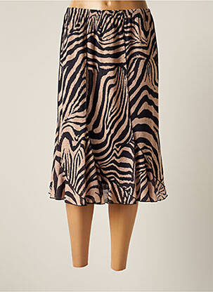 Fustă midi negru TELMAIL femeie