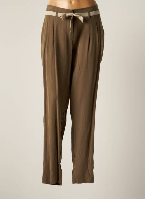 Pantalon chino verde MAE MAHE femeie