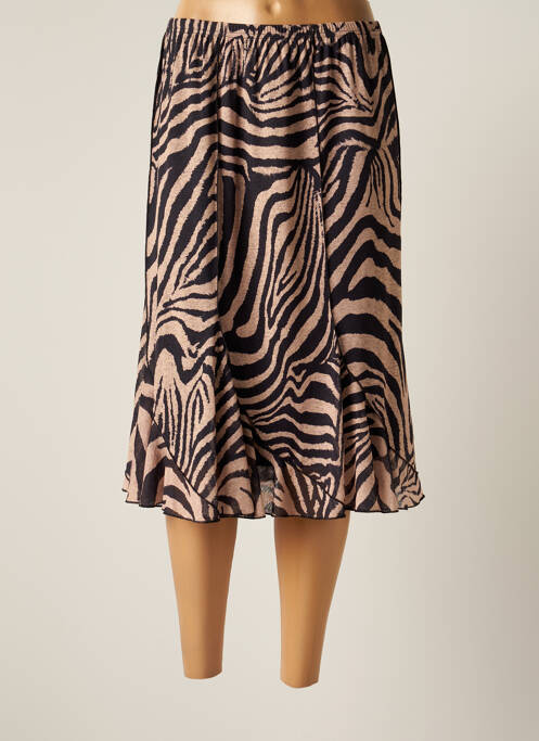 Fustă midi negru TELMAIL femeie