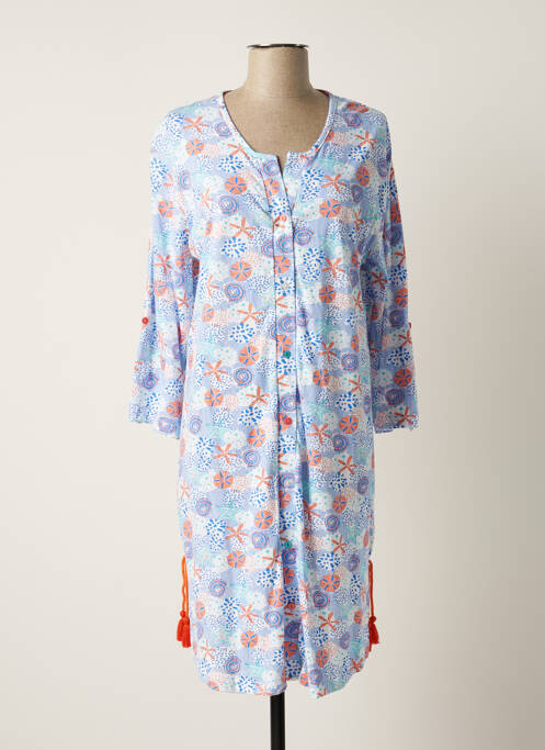 Halat de baie țesătură jersey albastru ROSE POMME femme