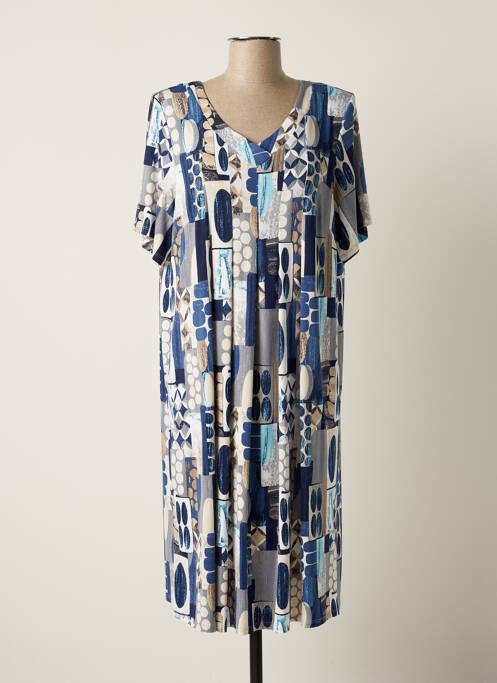 Rochie midi albastru BARANDI femeie