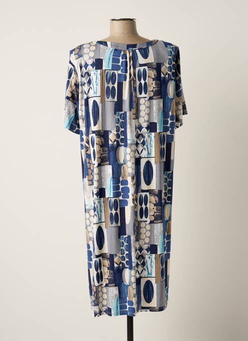 Rochie midi albastru BARANDI femeie