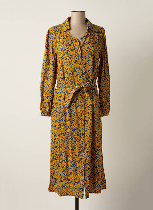 Rochie midi galben AGATHE & LOUISE femeie