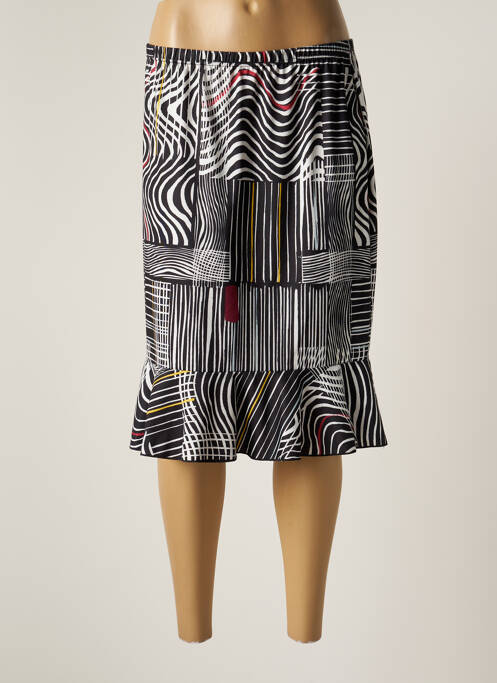 Fustă midi negru TELMAIL femeie