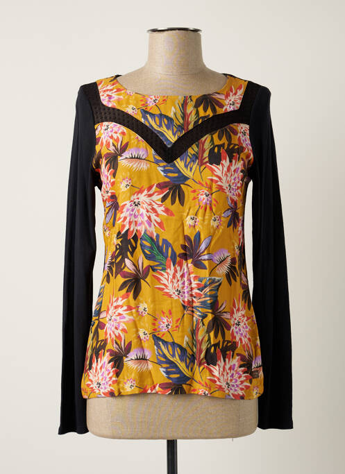 Top galben MAE MAHE femeie