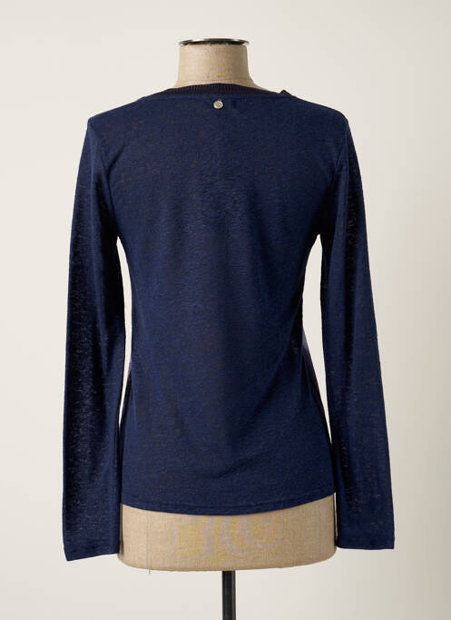 Top albastru MAE MAHE femeie