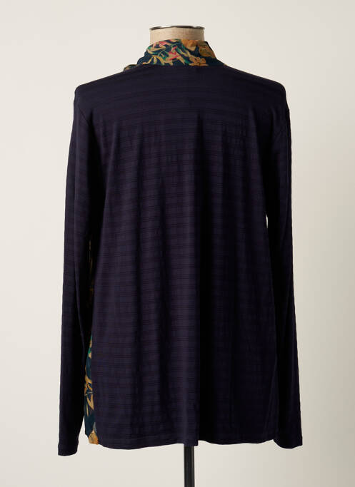 Top albastru MAE MAHE femeie