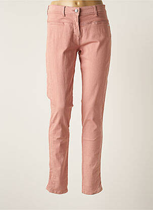 Pantalon slim roz MAE MAHE femeie