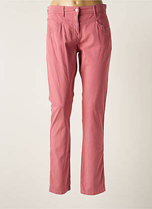 Pantalon slim roz MAE MAHE femeie