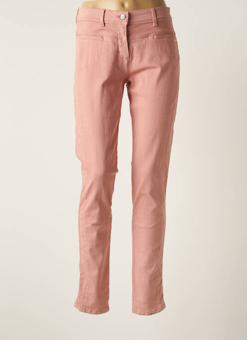 Pantalon slim roz MAE MAHE femeie