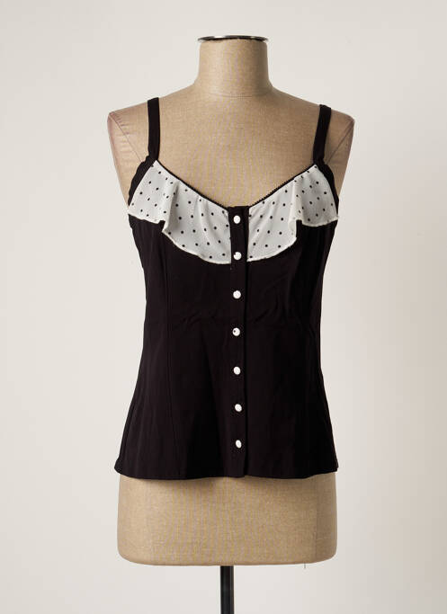 Top negru PAUL BRIAL femeie