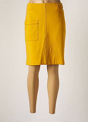 Fustă midi galben PAUL BRIAL femeie
