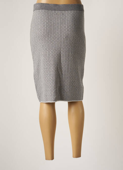 Fustă midi gri BIANCA femeie