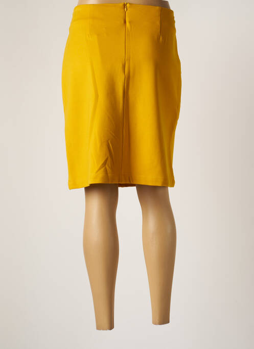 Fustă midi galben PAUL BRIAL femeie