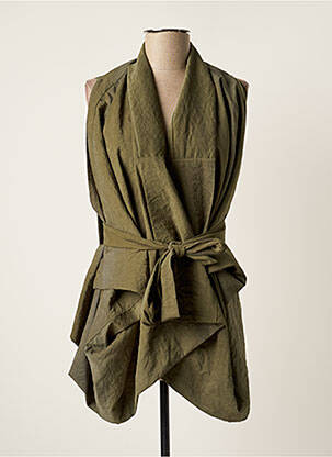 Vestă fără mâneci verde AMMA femeie