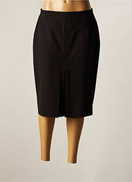 Fustă midi elasticitate negru FRANCE RIVOIRE femme
