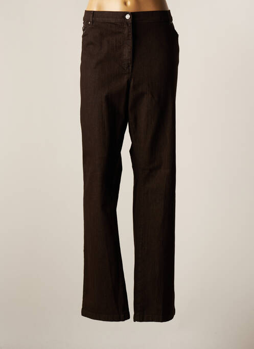 Pantalon drept maro KARTING femeie