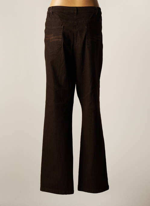 Pantalon drept maro KARTING femeie