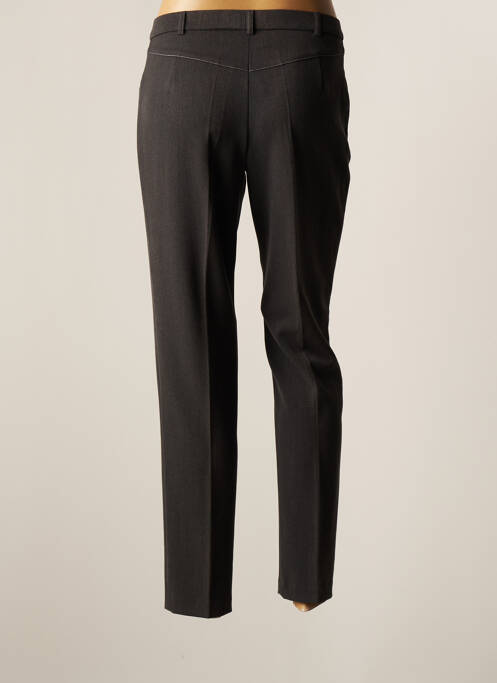 Pantalon drept gri CHRISTINE LAURE femeie