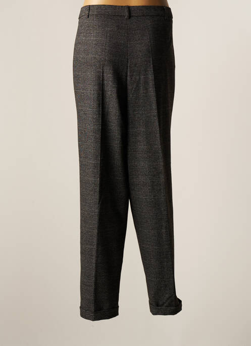 Pantalon drept gri CHRISTINE LAURE femeie