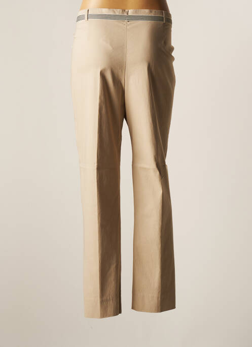 Pantalon 7/8 bej CHRISTINE LAURE femeie