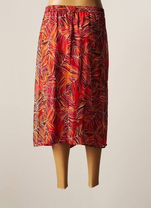 Fustă midi portocaliu CHRISTINE LAURE femeie