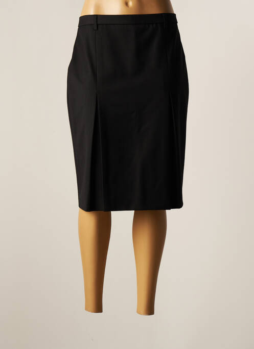 Fustă midi negru KARTING femeie