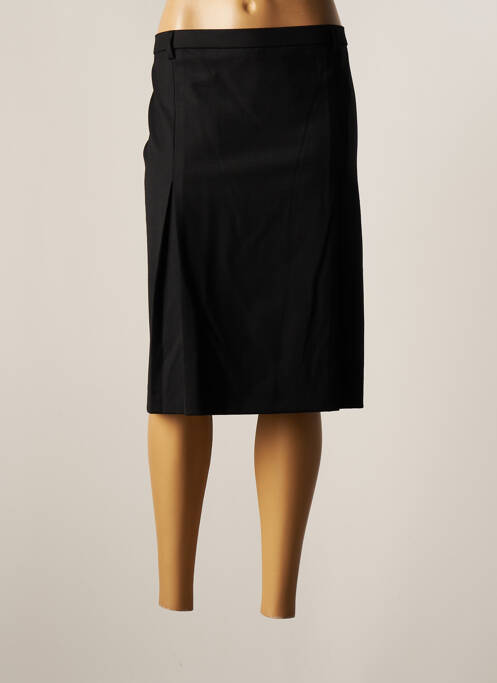 Fustă midi negru KARTING femeie