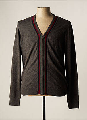 Vestă cu mâneci lungi gri LE FABULEUX MARCEL DE BRUXELLES bărbat