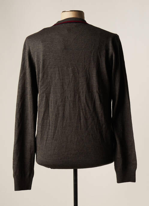 Vestă cu mâneci lungi gri LE FABULEUX MARCEL DE BRUXELLES bărbat