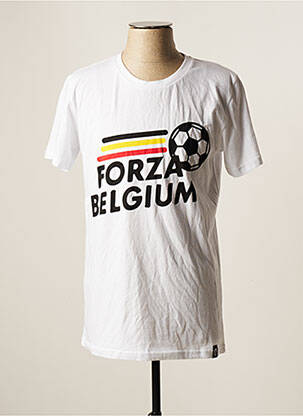 Tricou alb MUSKETON bărbat