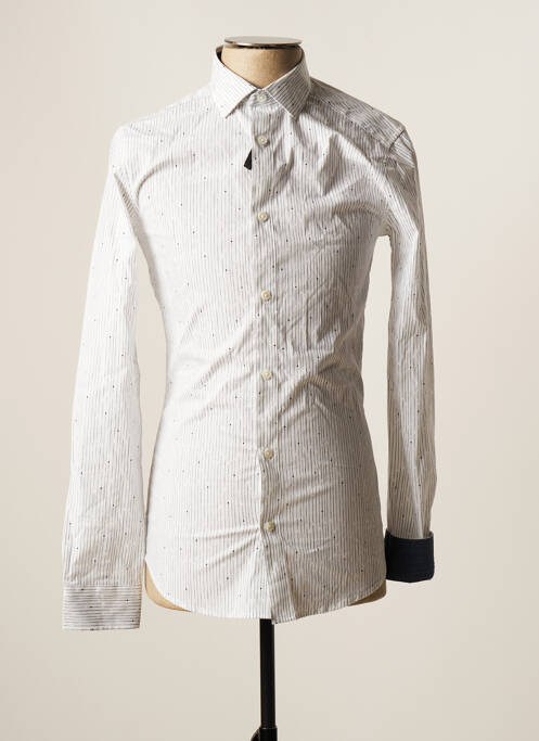 Cămașă cu mâneci lungi alb ONLY&SONS bărbat