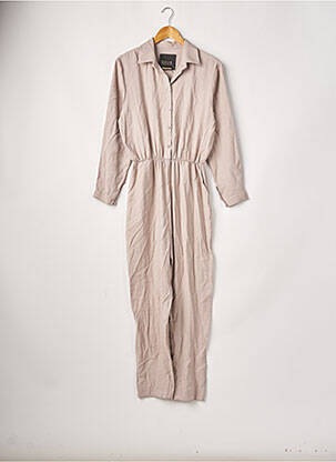 Salopetă-pantalon bej DEUX. BY ELINE DE MUNCK femeie