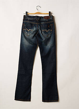 Blugi bootcut albastru GET INFECTED femeie