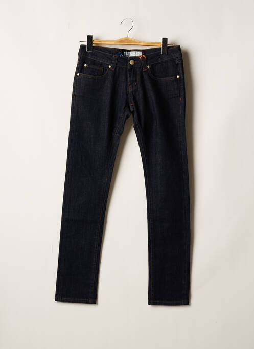 Blugi cu croială slim albastru BLUE LEVEL femeie