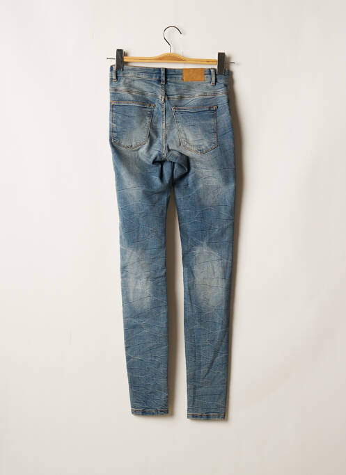 Blugi cu croială slim albastru JACQUELINE DE YONG femeie