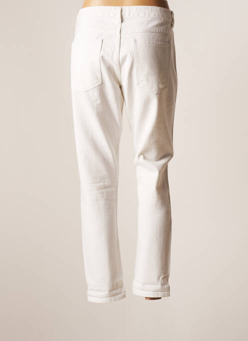 Blugi cu croială slim alb VILA femeie