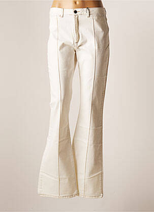 Blugi cu croială evazată alb ASTRID BLACK LABEL femeie