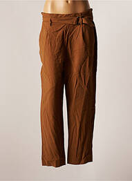 Pantalon chino maro ONLY femme