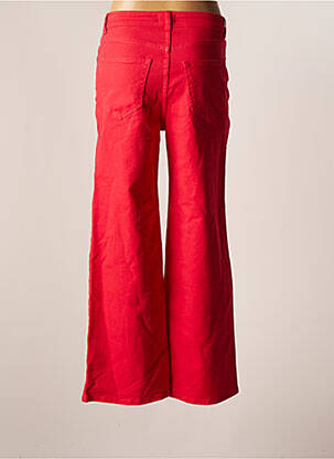 Pantalon drept roșu ONLY femeie