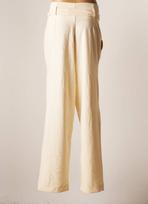 Pantalon larg bej ASTRID BLACK LABEL femeie