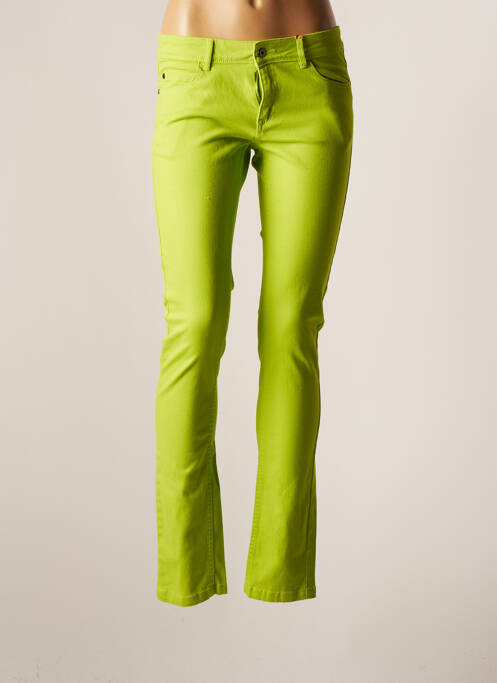 Pantalon slim verde FLAIR femeie