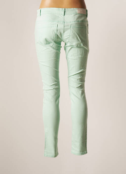 Pantalon slim verde ONLY femeie