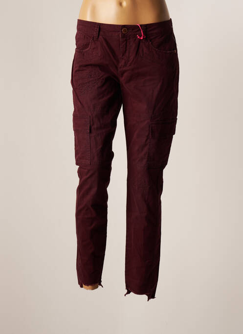 Pantalon cargo violet STREET ONE femeie