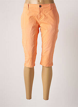 Pantalon trei sferturi portocaliu SUPERDRY femeie